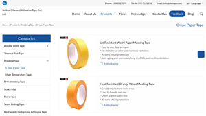 Naikos - Crepe Paper Tape