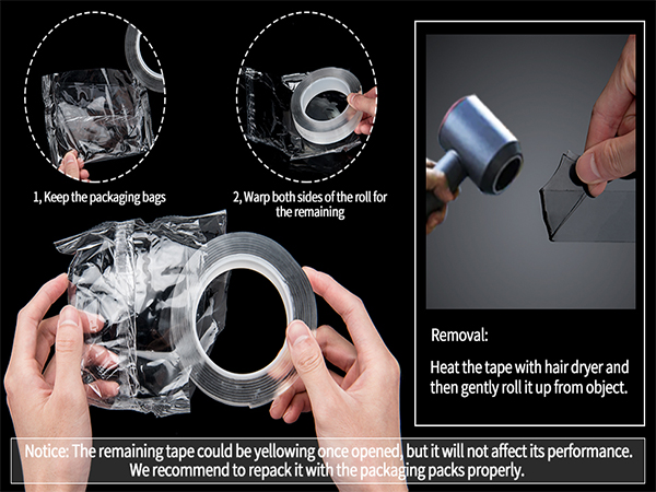Nano poster tape wholesale