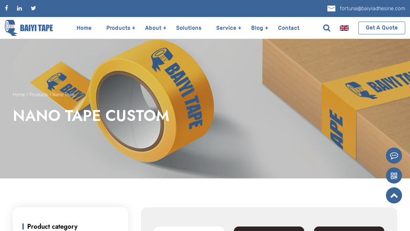 Nano Tape Custom Nano poster tape