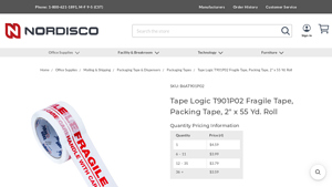 Tape Logic - Fragile Packing Tape