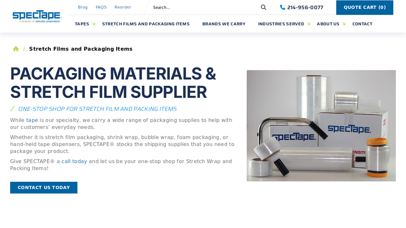 Packaging and Stretch Film Supplier Fragile handling tape