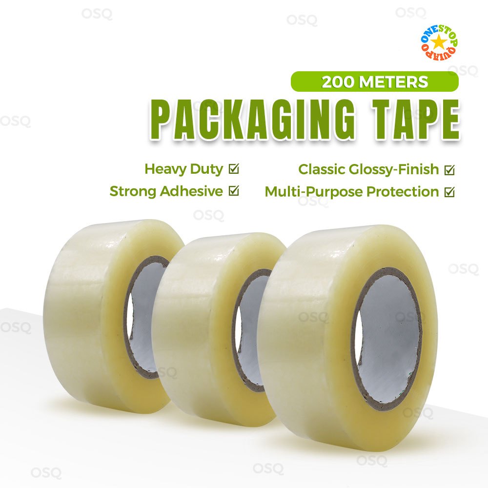 A stock image illustrating Premium transparent packaging tape concepts
