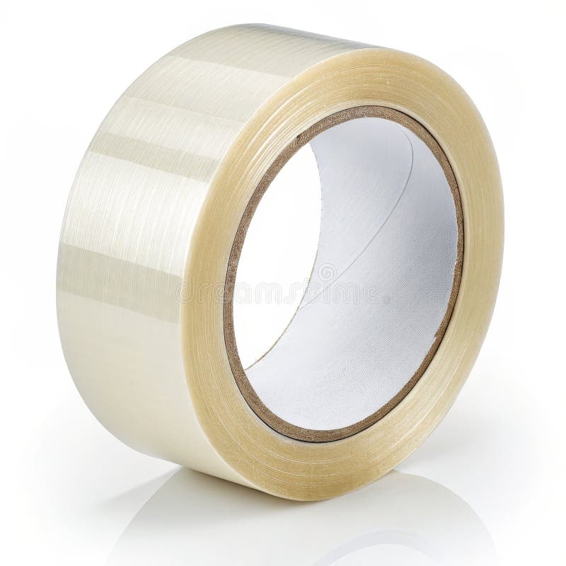 A stock image illustrating Premium transparent packaging tape concepts