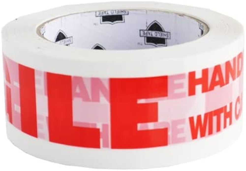 Printed fragile tape wholesale