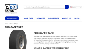 Pro Tapes - Pro Gaff Tape