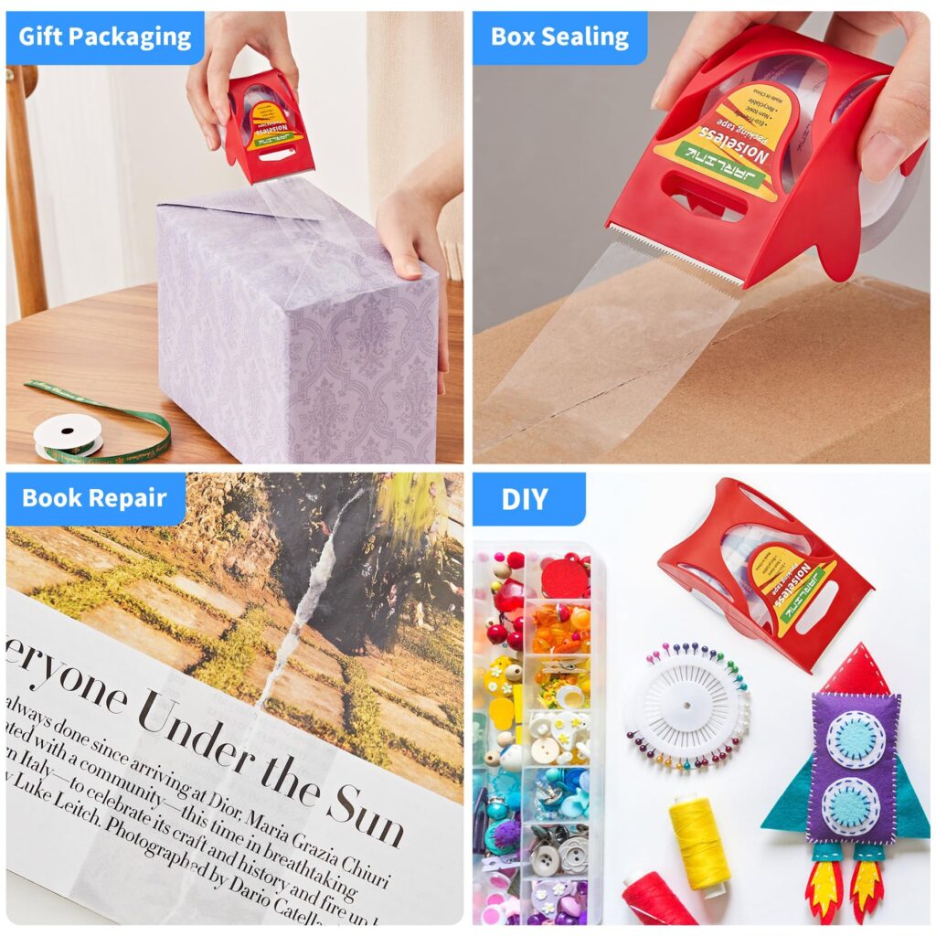 A stock image illustrating Quiet packing tape concepts