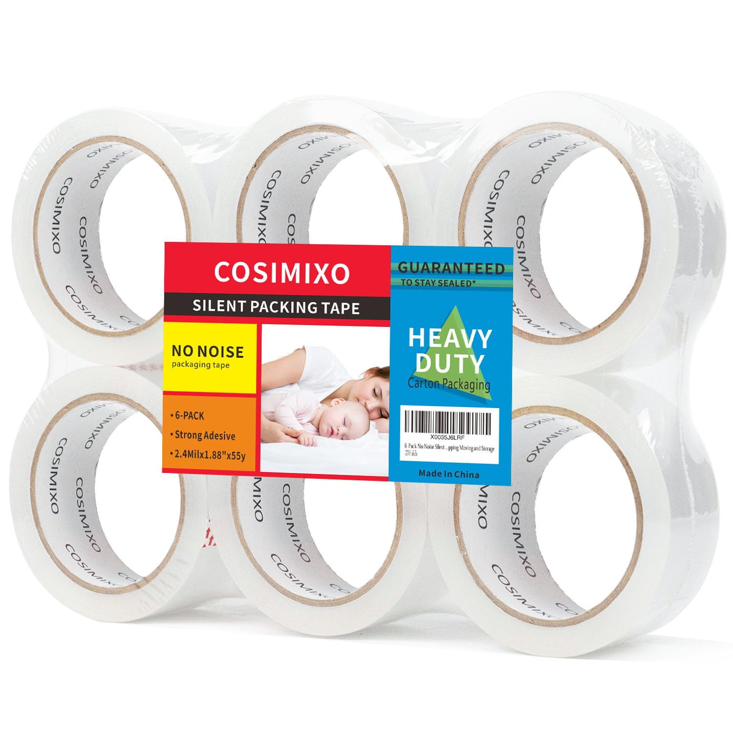 Quiet shipping tape overview