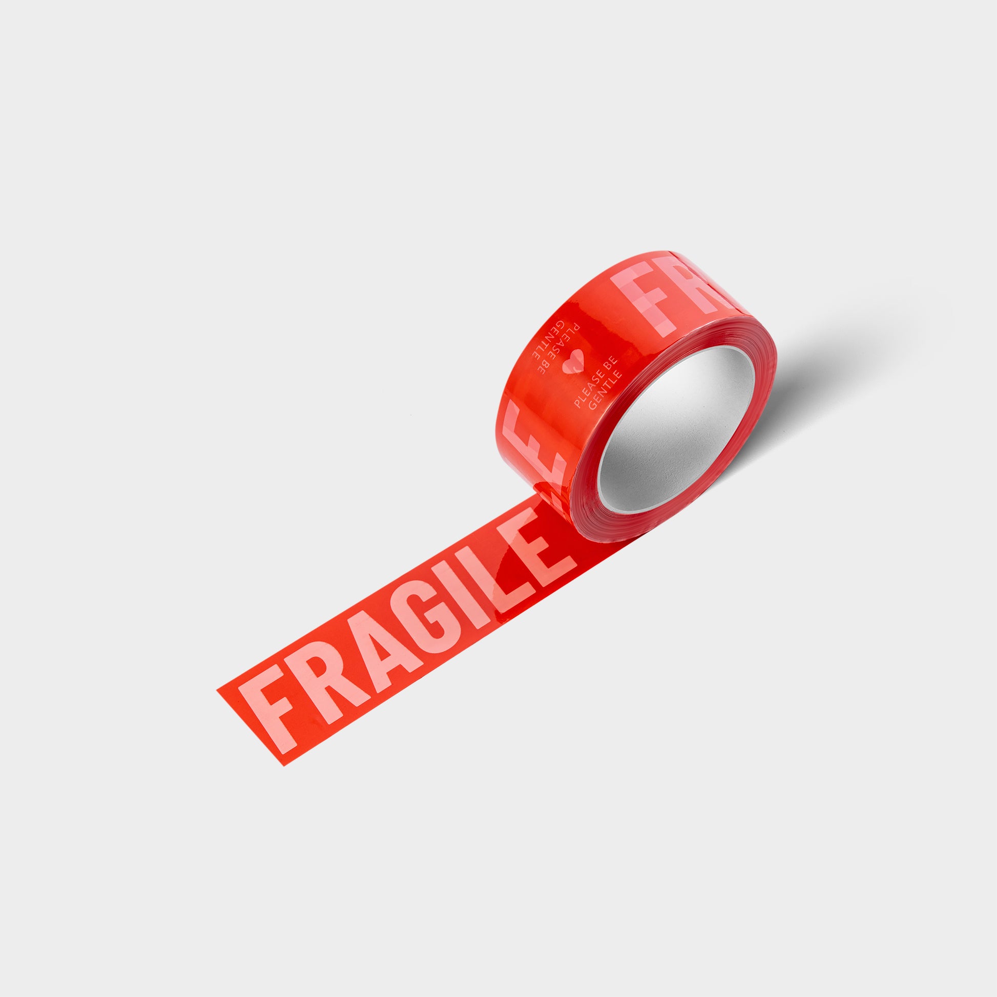 Red fragile tape specifications