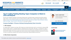 Research and Markets - Automotive Masking Tape