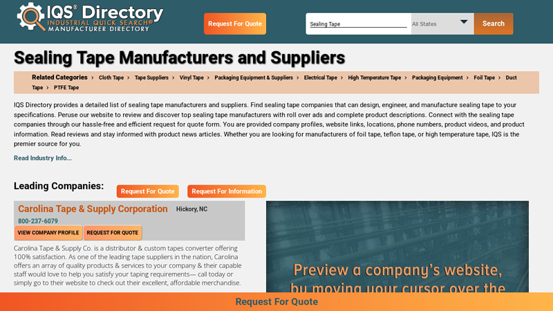 Sealing Tape Manufacturers Suppliers Wide carton sealing tape