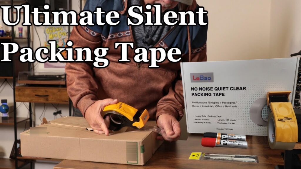 A stock image illustrating Silent packing tape concepts