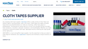 Spectape - Cloth Tapes