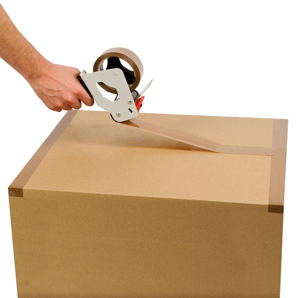 A stock image illustrating Strong adhesive carton tape concepts