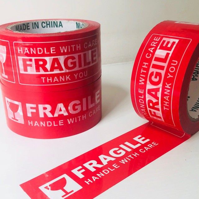 A stock image illustrating Strong fragile tape concepts