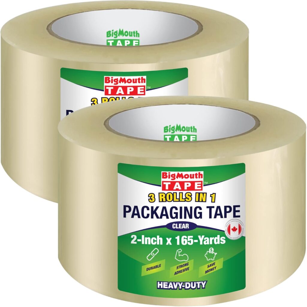 A stock image illustrating Super clear parcel tape concepts