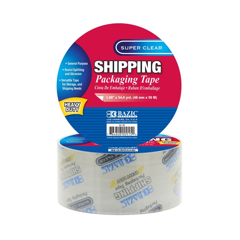 A stock image illustrating Super clear strong packing tape concepts