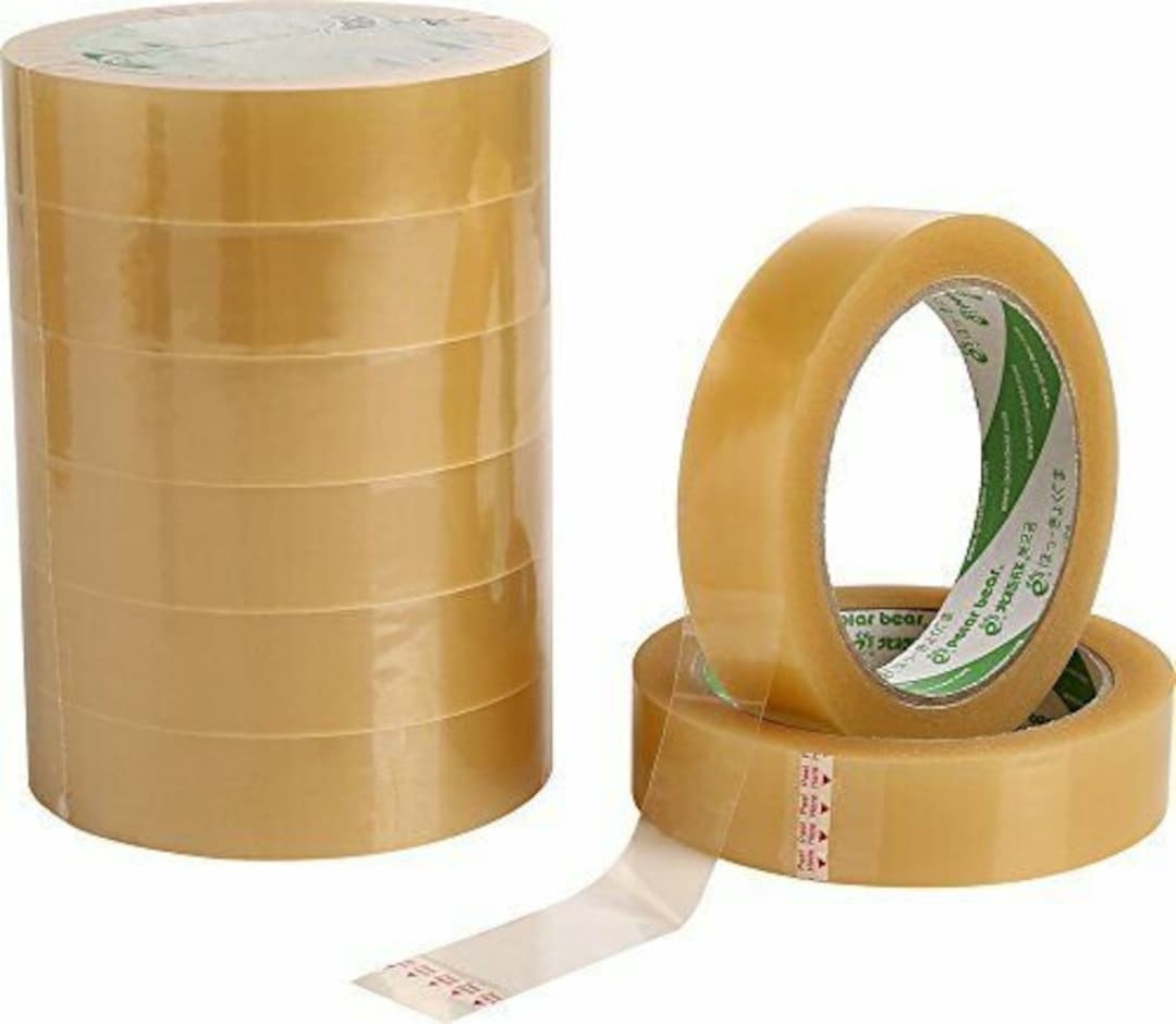 Super transparent adhesive packing tape overview
