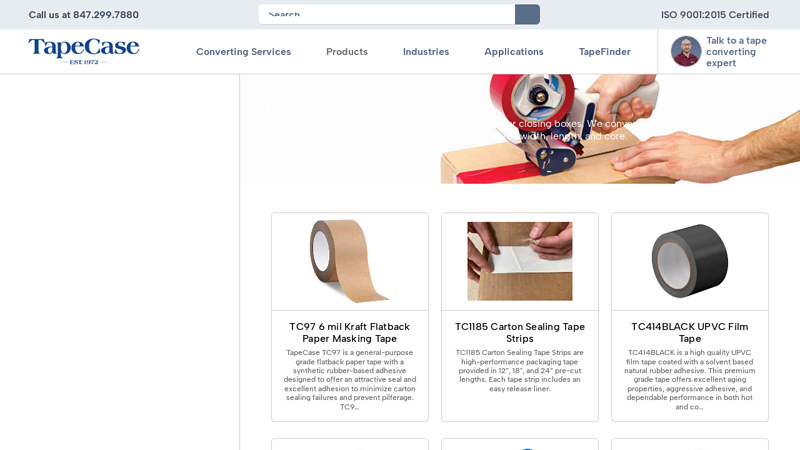 TapeCase Packaging Tape Products Ultra transparent box sealing tape