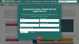 Tape Suppliers - Cloth Tape