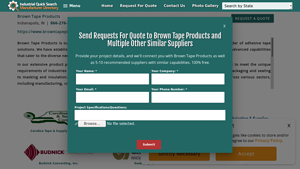 Brown Tape Products - Adhesive Tapes