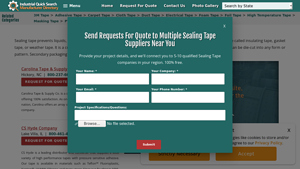 Tape Suppliers - Sealing Tape