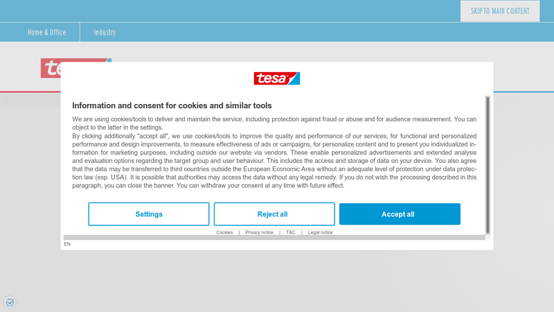 tesa – global manufacturer of tapes and self Professional painters tape