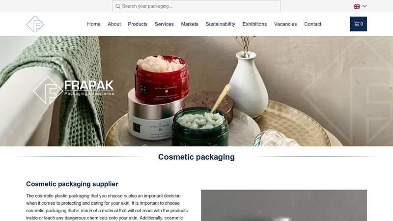 The cosmetic packaging supplier Fragile handling tape