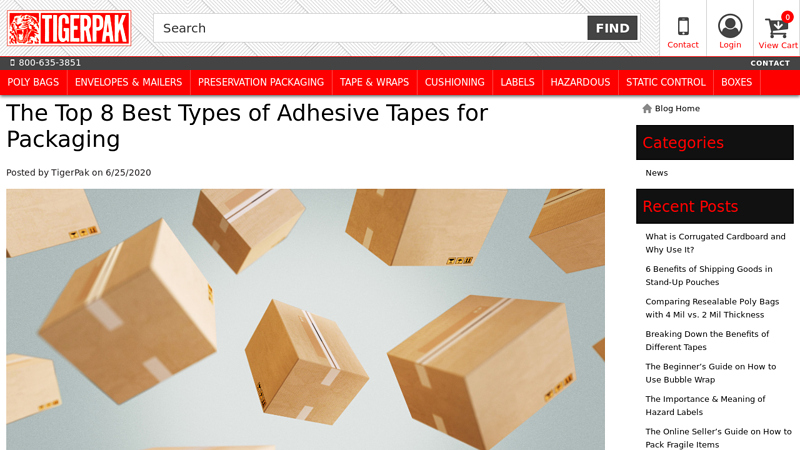 The   Types of Adhesive Tapes for Packaging Strong adhesive carton tape