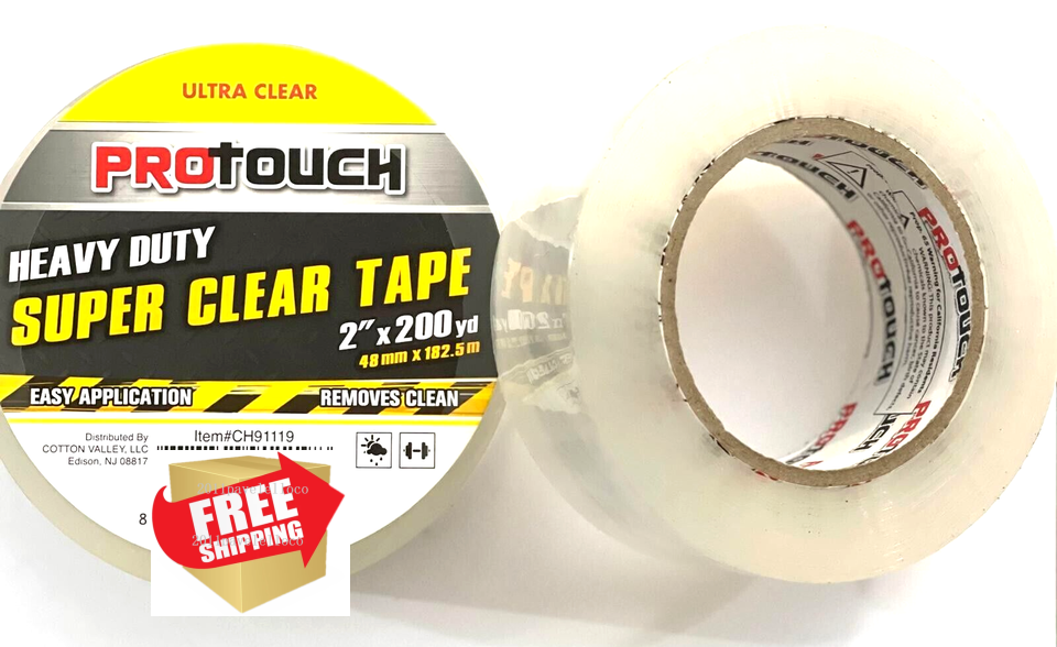 Ultra clear box tape specifications
