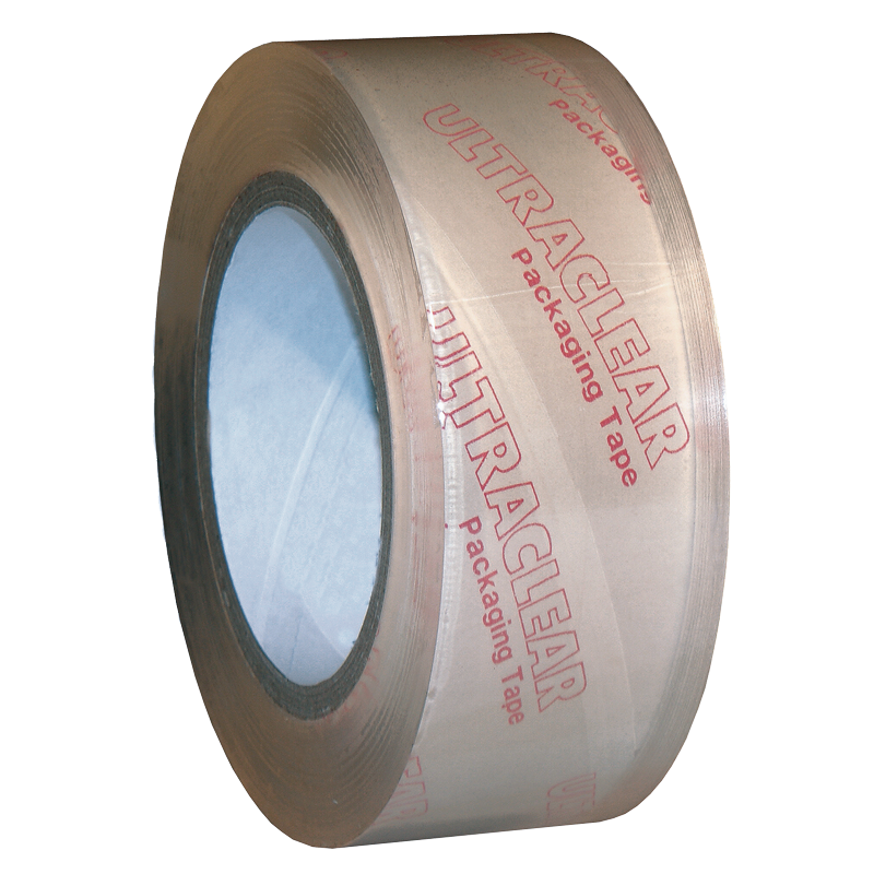 A stock image illustrating Ultra transparent box sealing tape concepts