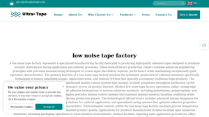 Ultra Plus Tape - Low Noise Adhesive Tapes