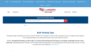 U.S. Packaging & Wrapping - Bulk Packing Tape