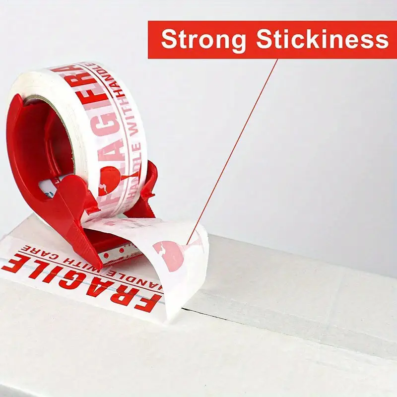 A stock image illustrating Warning fragile tape concepts