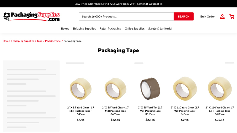 Wholesale Prices on Quality Packaging Tape Clear packaging tape heavy duty